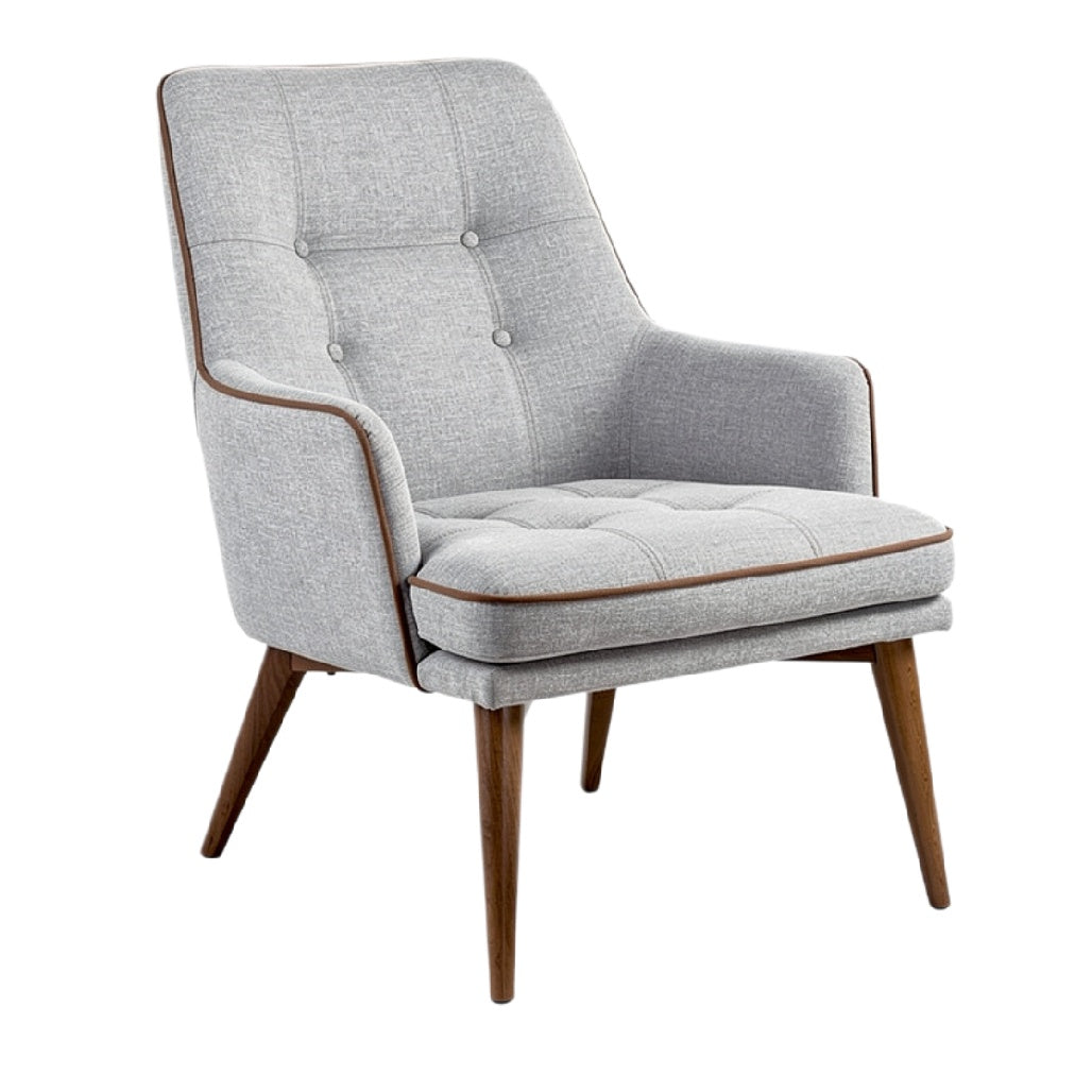 **Tekstura i ergonomia: nowoczesny fotel w stylu skandynawskim**